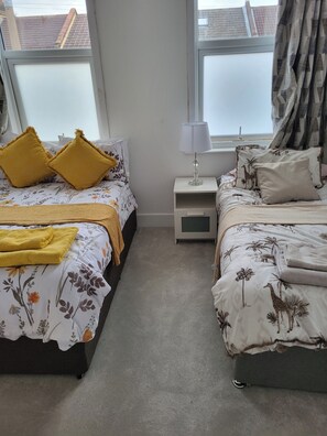 Free WiFi, bed sheets