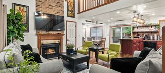 Hot Tub, Firepit, Foosball • Access to Private Lake & Pool | Penn Estate Getaway