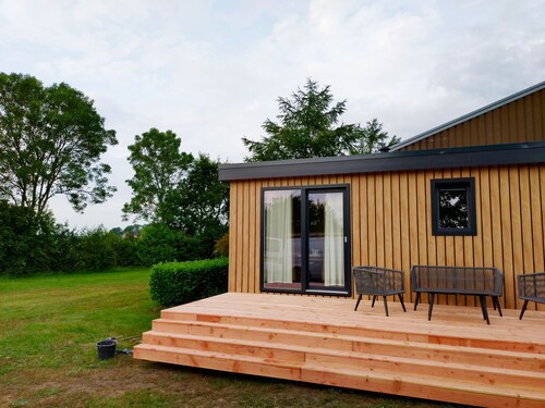Luxury Chalet Eveline in the middle of Natura2000, close to Blokzijl, Giethoorn and more!