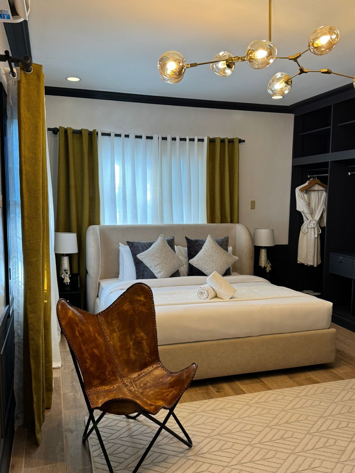 ハウス 4 ベッドルーム プライベートプール ビーチビュー | 客室ごとに異なる装飾、客室ごとに異なるインテリア、デスク、遮光カーテン