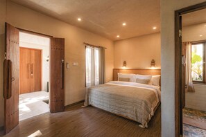 Villa, Garden View | Cadar kapas Mesir, peralatan tempat tidur premium, katil Tempur-Pedic 