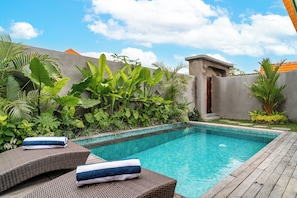 Vila romântica, 1 quarto, piscina particular | Piscina particular