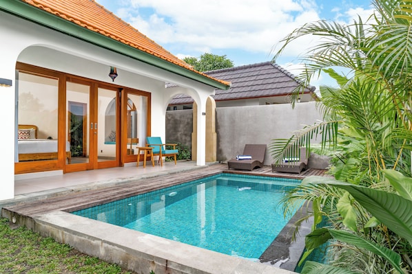 Vila romântica, 1 quarto, piscina particular | Piscina particular