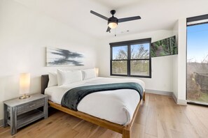 2 soveværelser, skrivebord, strygejern/strygebræt, Wi-Fi