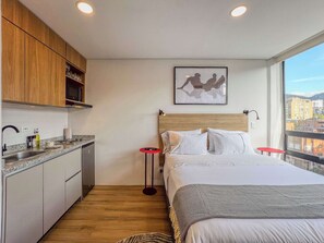 1 bedroom, desk, iron/ironing board, WiFi - w* | Dream Loft with Unique Design in Bogotá (Bogotá)