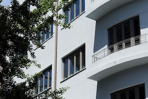 Fassade der Unterkunft