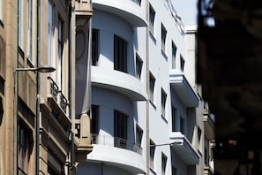 Façana frontal de l'allotjament