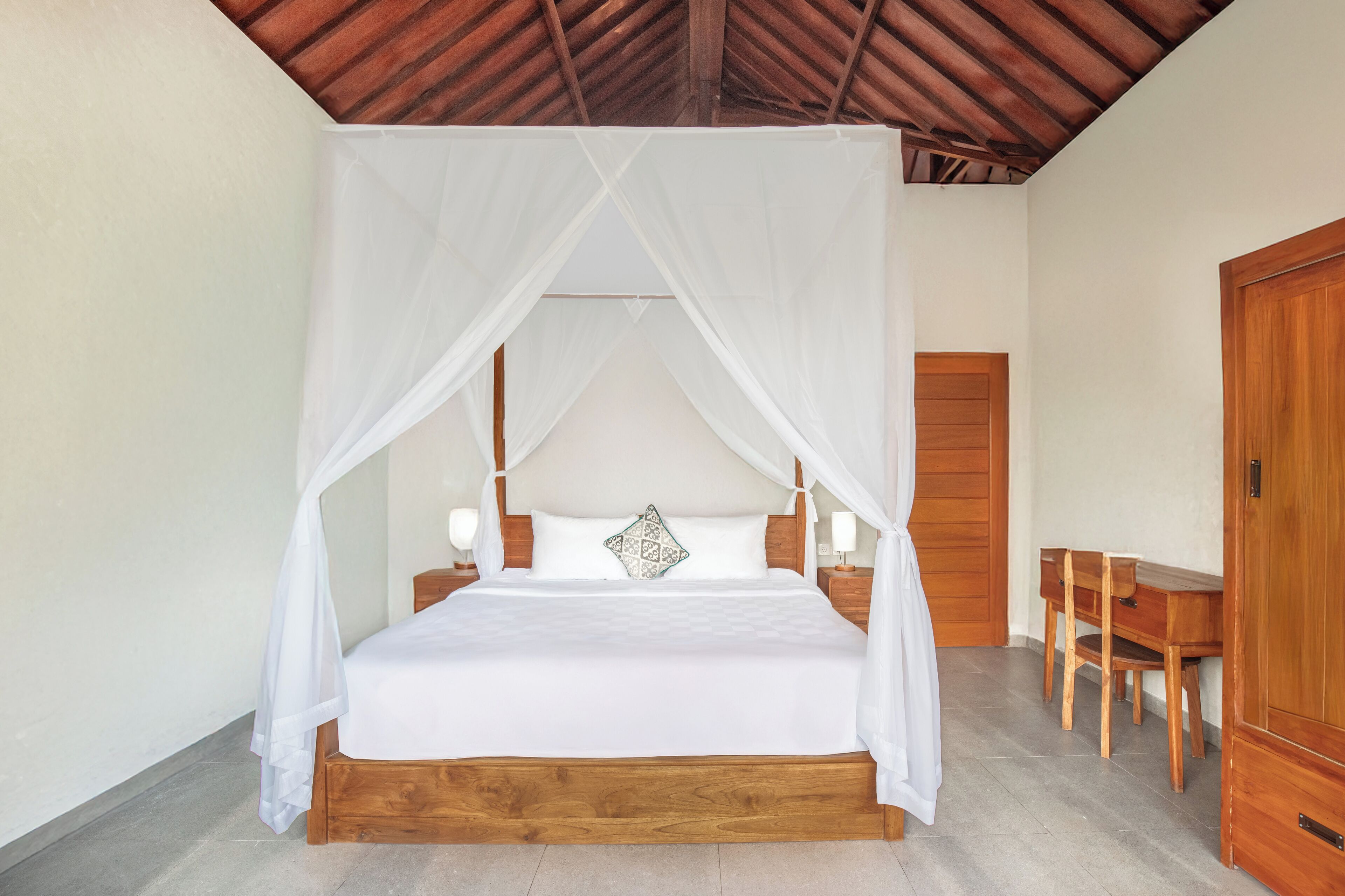 Comfort-Villa | Minibar, Schreibtisch, kostenloses WLAN, Bettwäsche