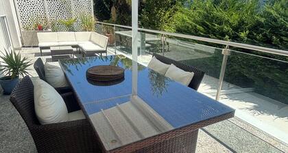 Villa im grünen mit Seeblick - Erholung 10 min. von der Stadt entfernt!