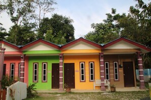 Voorkant van accommodatie