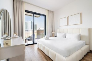 Superior Apartment | In-room safe, blackout drapes, iron/ironing board, free WiFi - JVC Gem 2BR w maidsroom - Oakley Square (Dubai)