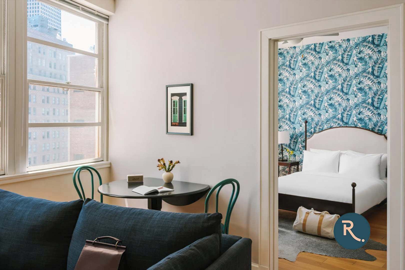 Televisie en een kantoor