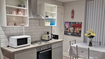 Electric kettle, dining tables