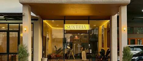 Fachada da propriedade