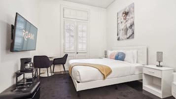 Ferros/tábuas de passar roupa, Wi-Fi, roupa de cama