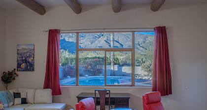 1 Acre Estate Home,Mtn. Views,Pool,Billiards,Private Desert:Saguaro Sanctuary@Catalina Foothills