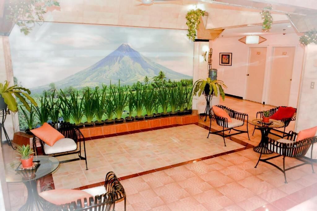 Sala de estar en el lobby