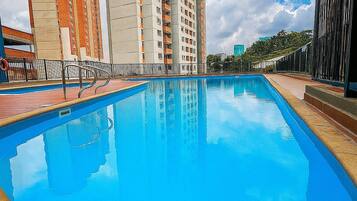 Apartment, 1 Schlafzimmer, Balkon | Pool | Außenpool