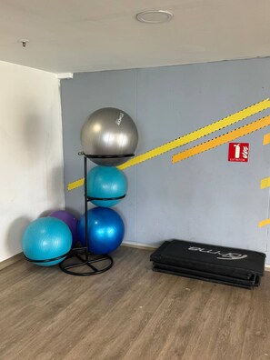 Apartment, 1 Bedroom, Balcony | Fitness facility