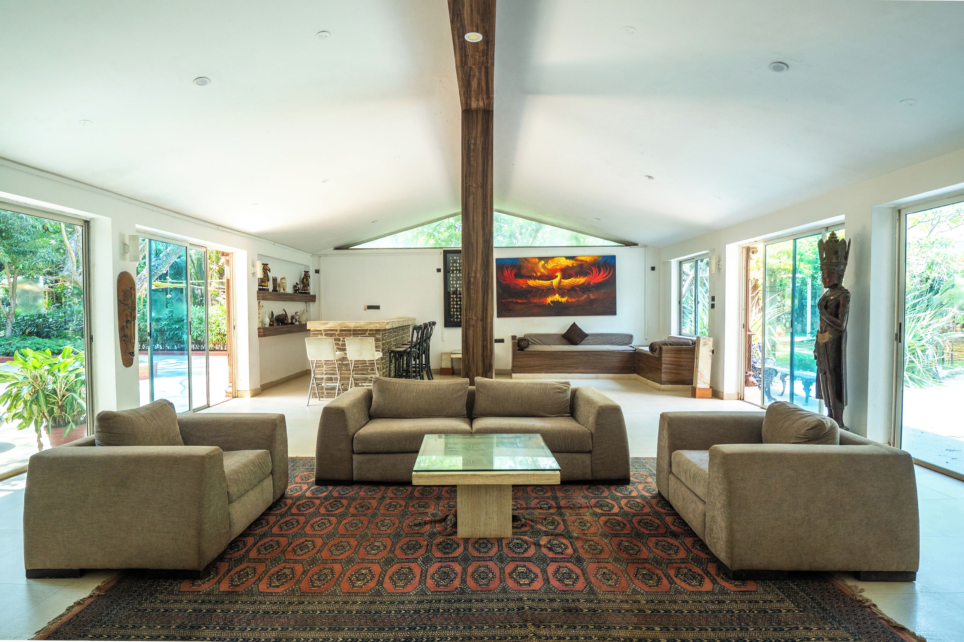 Área de sala de estar