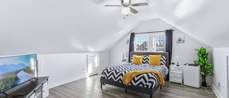 1 bedroom, iron/ironing board, free WiFi, bed sheets