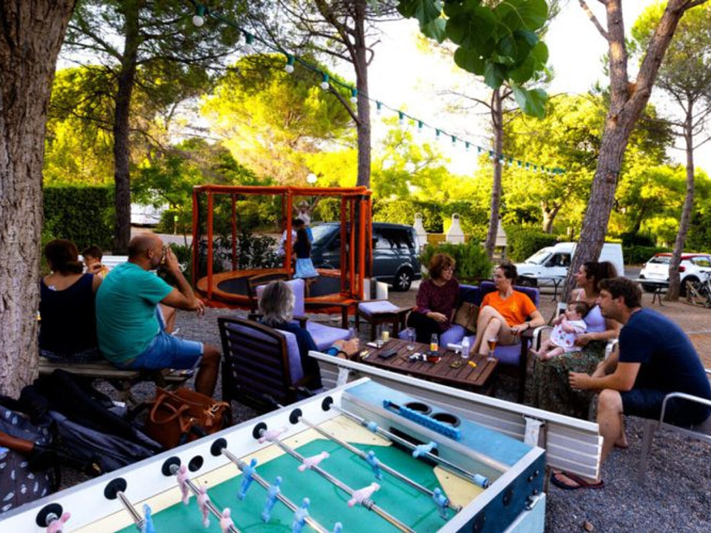 Enceinte de l’hébergement