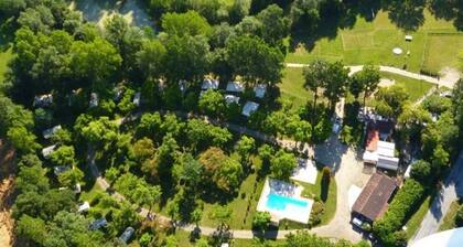 Chalet sur pilotis avec terrasse pour 2 personnes