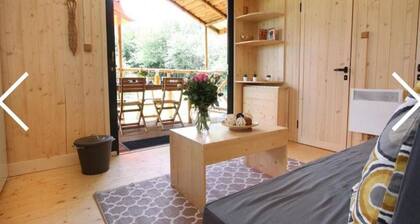 Chalet sur pilotis avec terrasse pour 4 personnes