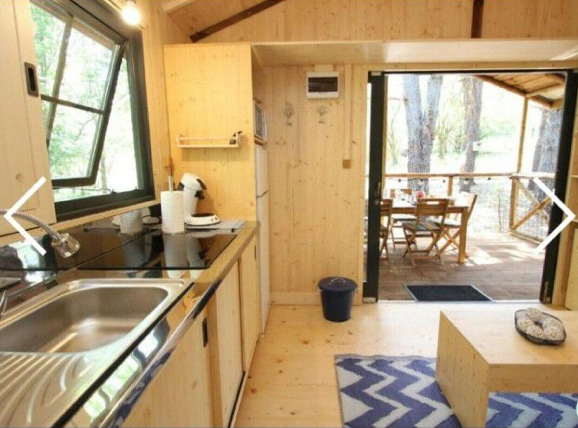 Fridge, microwave, coffee/tea maker