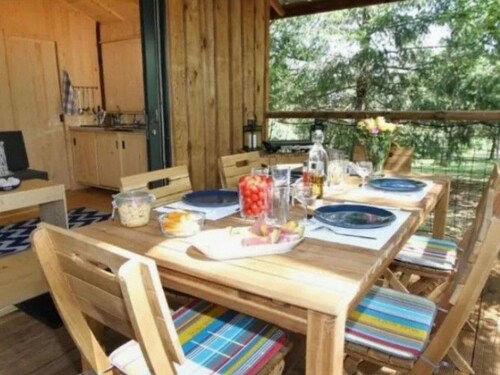 Chalet sur pilotis avec terrasse - 5 personnes