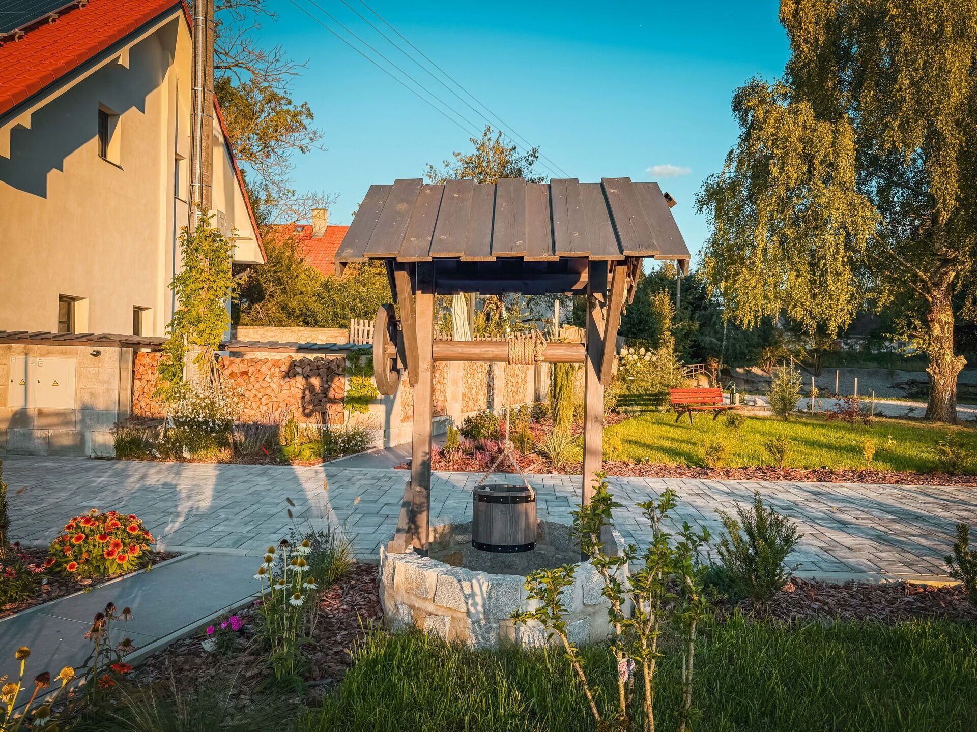 Àrea exterior de l'allotjament