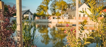 Maison de vacances privée avec climatisation, bain à remous, WIFI, TV, terrasse, animaux admis