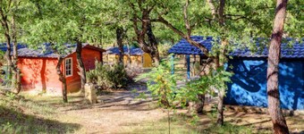 Bungalow at Esparron Camping with Terrace