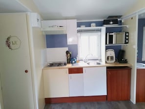 Microwave, oven, stovetop