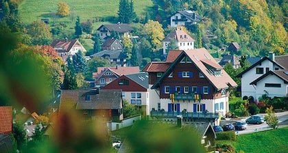 Chambre nature 'Prairie fleurie' avec balcon, Wi-Fi et climatisation
