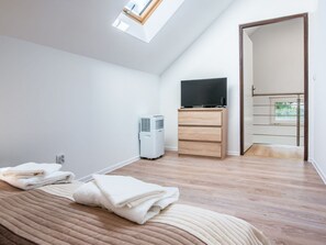 2 Schlafzimmer, Reisekinderbett, kostenloses WLAN