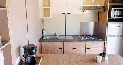 35mÂČ Chalet with Terrace for 7 Guests