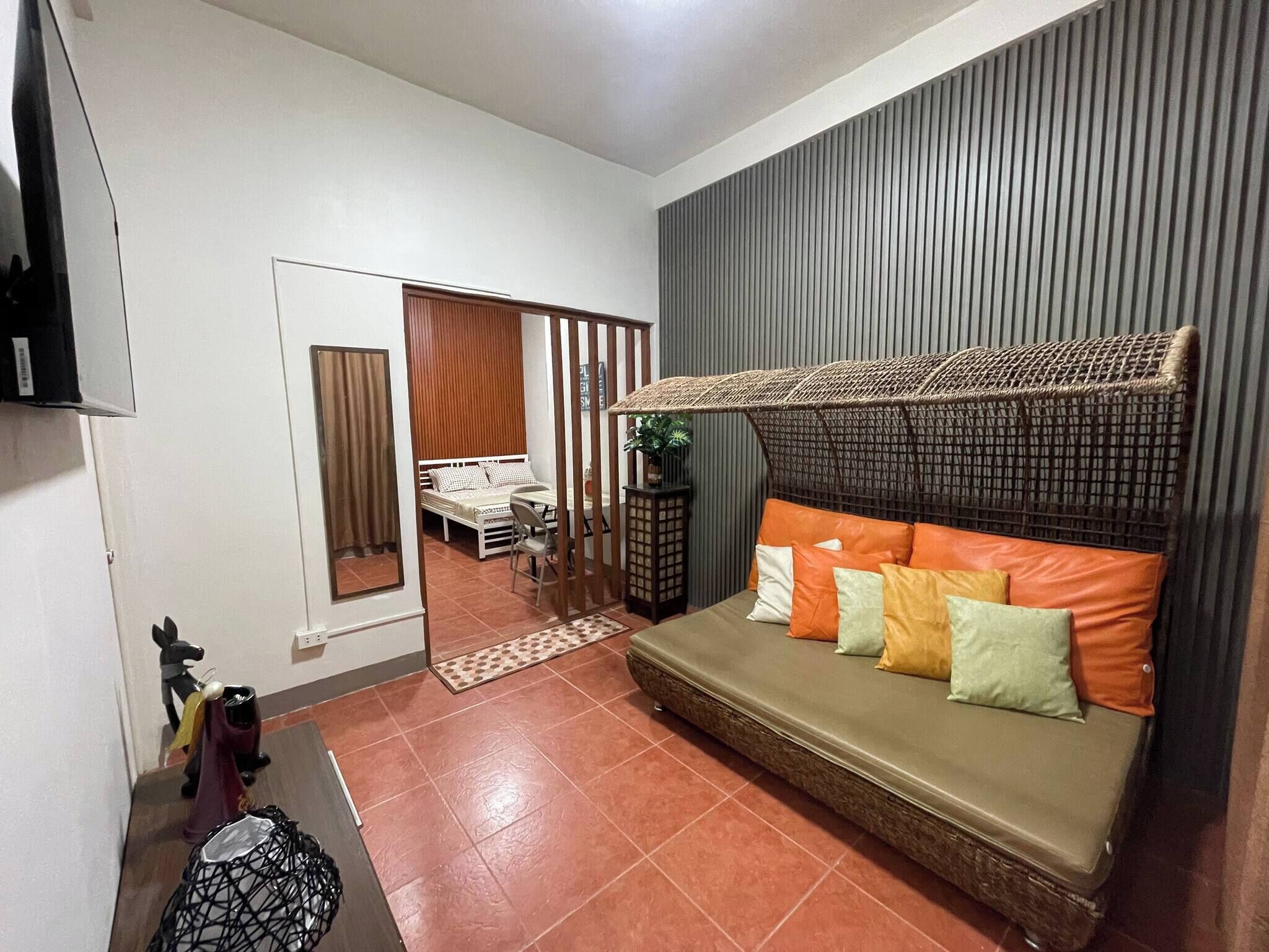 Kamar, 1 kamar tidur, Boleh Merokok, patio | Area keluarga