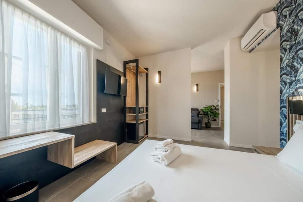 Sistema de insonorización, wifi gratis y ropa de cama 