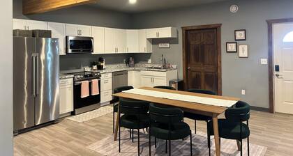 Modern 2‑bed condo near downtown Fairbanks • fully equipped kitchen • in‑unit laundry • off‑street parking