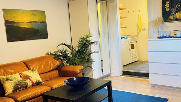 Living room - Apartment in Farmhouse Onground Floor (Hoganas)