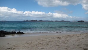 On the beach