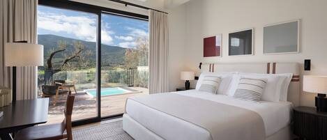 빌라, 침실 4개, 온수 욕조, 언덕 전망 | 암막 커튼, 방음 설비, 무료 WiFi, 침대 시트