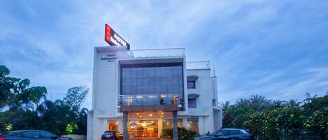 Fachada de la propiedad