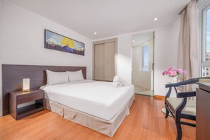 Habitación doble estándar | Escritorio, wifi gratis y ropa de cama 
