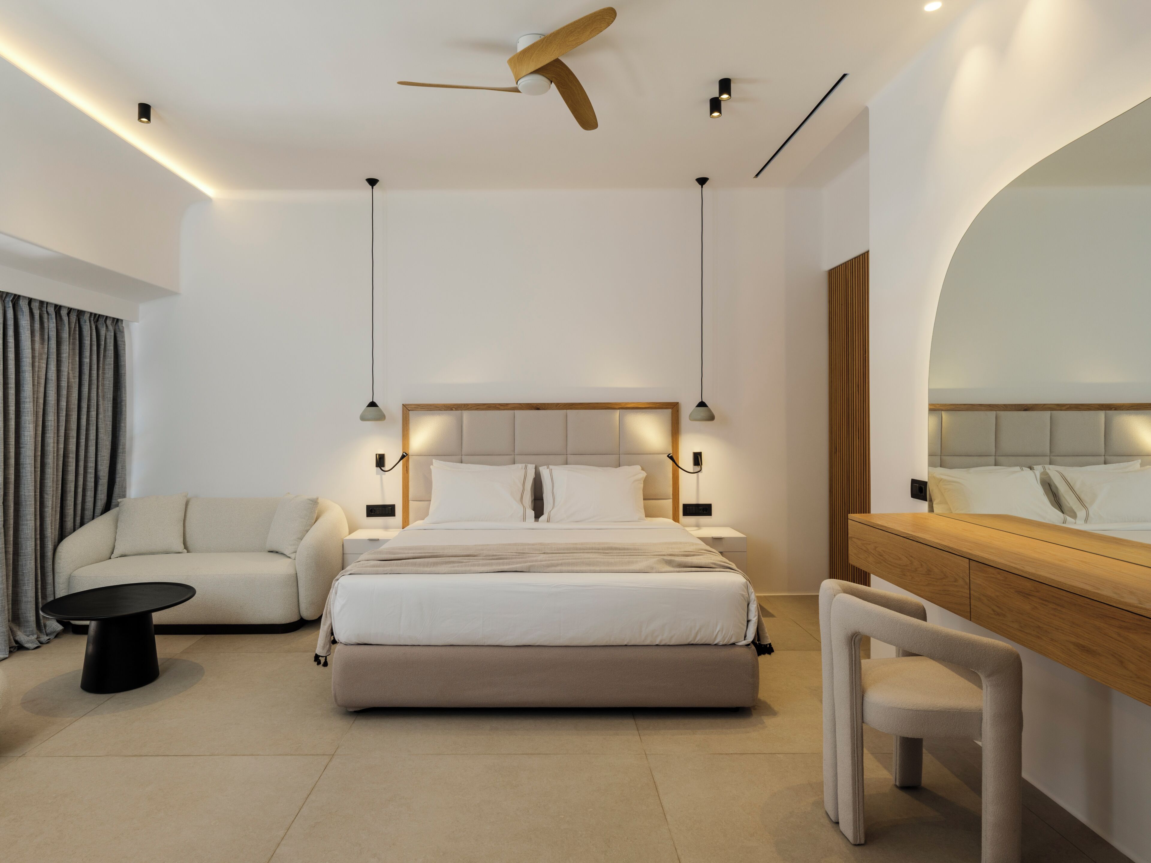 Exclusive Villa, Patio, Partial Sea View | In-room safe, blackout drapes, soundproofing, iron/ironing board