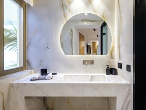 Presidential Villa, 2 Bedrooms, Non Smoking, Patio | Bathroom | Slippers - Panormos Bay Collection (Mykonos)