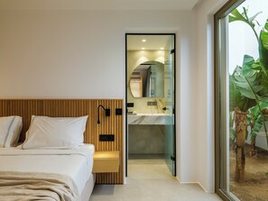 Signature Villa, Patio, Lake View | In-room safe, blackout drapes, soundproofing, iron/ironing board - Panormos Bay Collection (Mykonos)