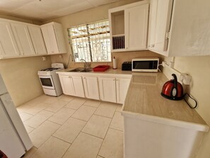 Microwave, oven, stovetop