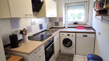 Microwave, oven, dishwasher